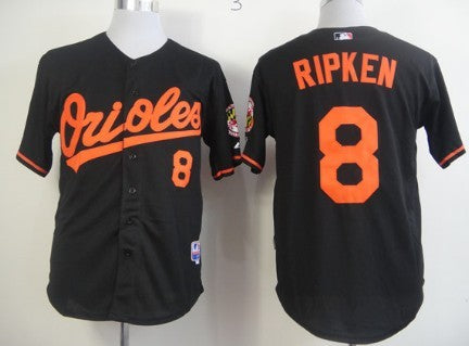 Cal Ripken Baltimore Orioles black jersey