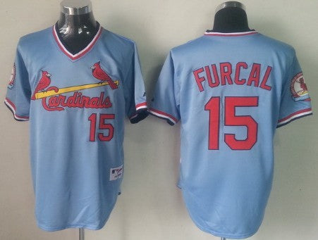 Tim McCarver St. Louis Cardinals blue jersey