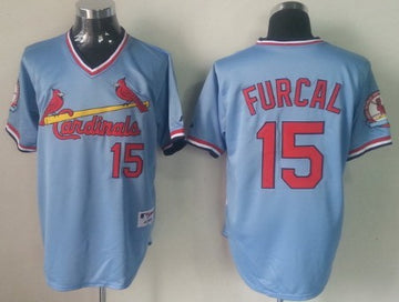 Tim McCarver St. Louis Cardinals blue jersey