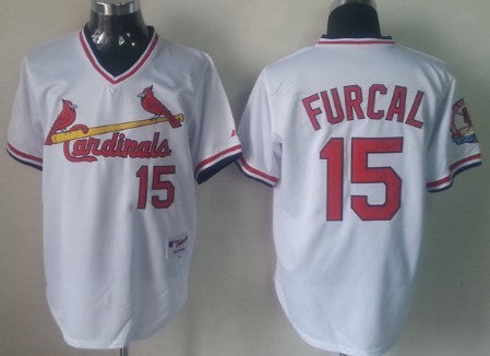 Tim McCarver St. Louis Cardinals white jersey