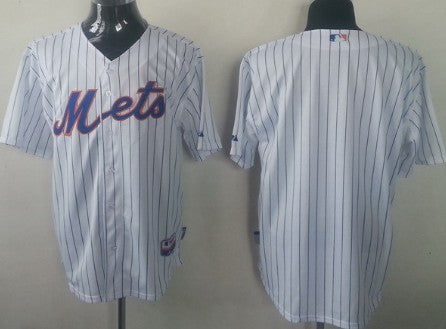Custom New York Mets white jersey