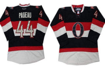 Jean-Gabriel Pageau Ottawa Senators black Third jersey