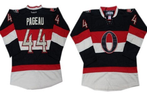 Jean-Gabriel Pageau Ottawa Senators black Third jersey