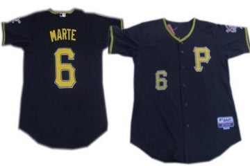 Starling Marte Pittsburgh Pirates black jersey