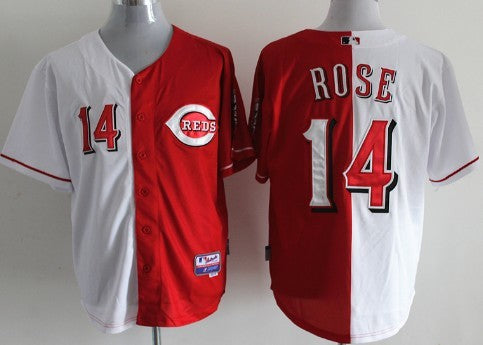 Pete Rose Cincinnati Reds white jersey