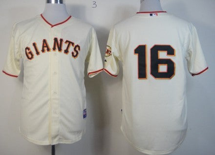 Angel Pagan San Francisco Giants cream jersey