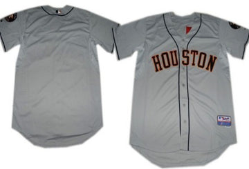 Custom Houston Astros gray jersey