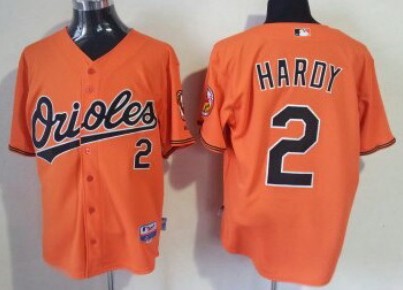 J.J. Hardy Baltimore Orioles orange jersey