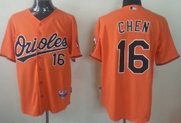 Wei-Yin Chen Baltimore Orioles orange jersey