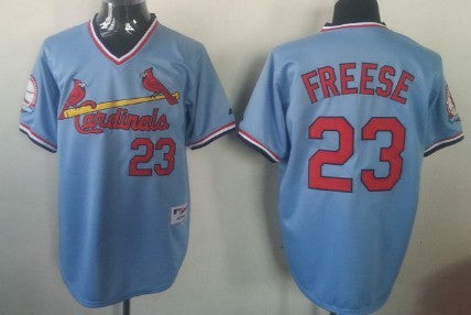 David Freese St. Louis Cardinals blue jersey