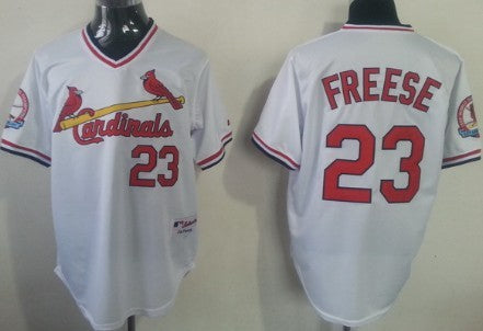 David Freese St. Louis Cardinals white jersey