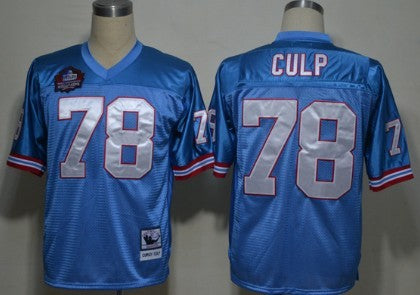 Cuyley Culp Tennessee Titans blue Throwback jersey