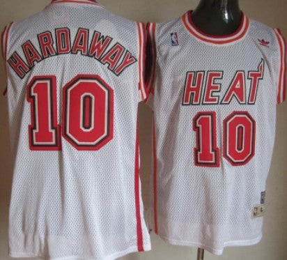 Tim Hardaway Miami Heat white Throwback jersey