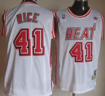 Glen Rice Miami Heat white Throwback jersey