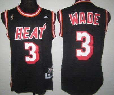 Dwyane Wade Aba Hardwood Classics Miami Heat black jersey