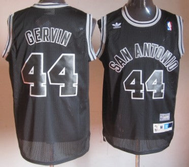 George Gervin San Antonio Spurs black Throwback jersey