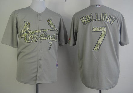 Matt Holliday St. Louis Cardinals gray Camo jersey