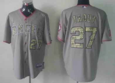 LA Los Angeles Angels gray Camo jersey