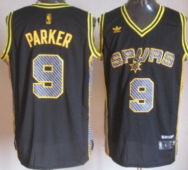 Tony Parker San Antonio Spurs black Fashion jersey