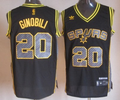 Manu Ginobili San Antonio Spurs black Fashion jersey