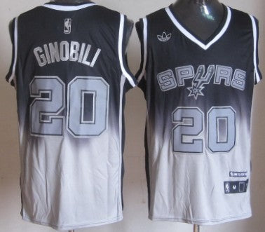 Manu Ginobili San Antonio Spurs black Fashion jersey