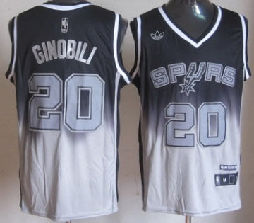 Manu Ginobili San Antonio Spurs black Fashion jersey