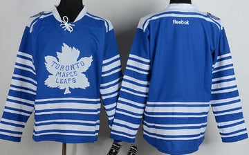 Custom Toronto Maple Leafs blue Winter Classic jersey