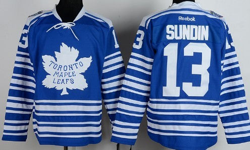 Mats Sundin Toronto Maple Leafs blue Winter Classic jersey