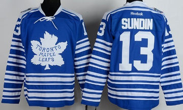 Mats Sundin Toronto Maple Leafs blue Winter Classic jersey