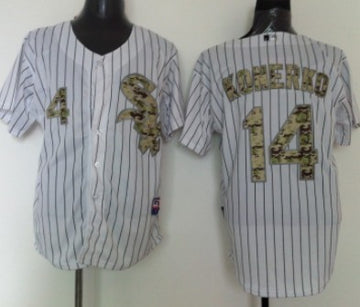 Paul Konerko Chicago White Sox white Camo jersey