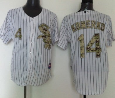 Paul Konerko Chicago White Sox white Camo jersey