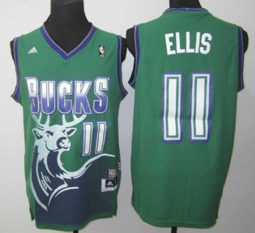 Monta Ellis Aba Hardwood Classics Milwaukee Bucks green jersey