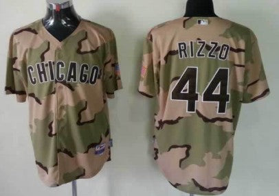 Anthony Rizzo Chicago Cubs camo Camo jersey