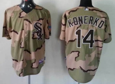Paul Konerko Chicago White Sox camo Camo jersey