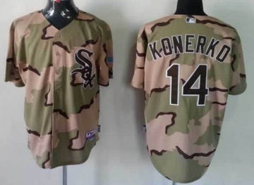 Paul Konerko Chicago White Sox camo Camo jersey