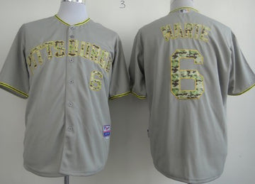 Starling Marte Pittsburgh Pirates gray Camo jersey
