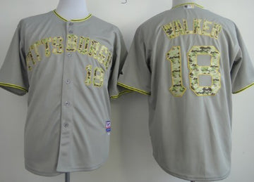 Neil Walker Pittsburgh Pirates gray Camo jersey