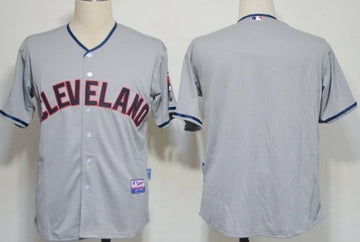 Custom Cleveland Guardians gray jersey