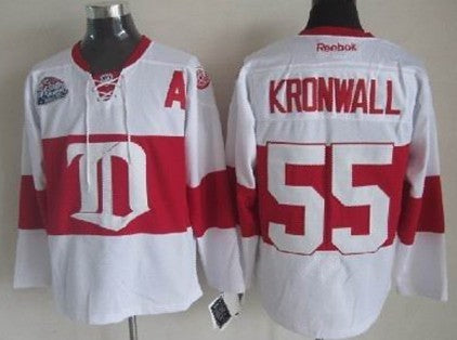 Niklas Kronwall Detroit Red Wings white Winter Classic jersey