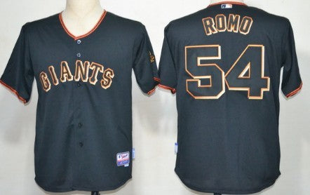 Sergio Romo San Francisco Giants black jersey