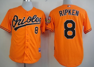 Cal Ripken Baltimore Orioles orange jersey