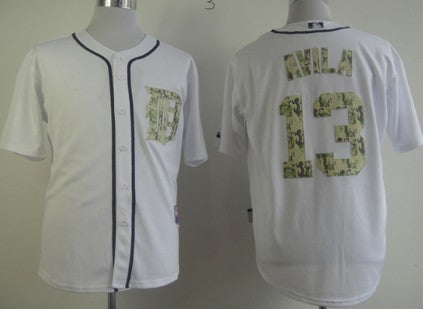 Alex Avila Detroit Tigers white Camo jersey