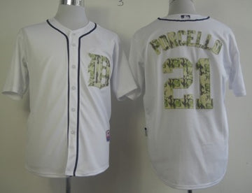Rick Porcello Detroit Tigers white Camo jersey