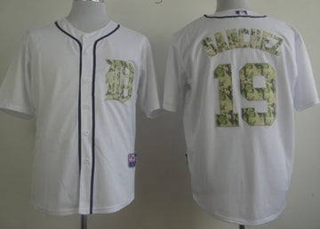 Anibal Sanchez Detroit Tigers white Camo jersey