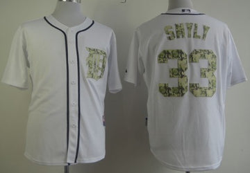 Drew Smyly Detroit Tigers white Camo jersey