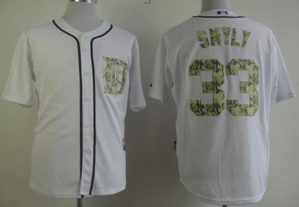 Drew Smyly Detroit Tigers white Camo jersey