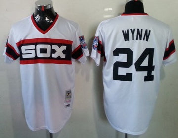 Early Wynn Chicago White Sox white Throwback jersey