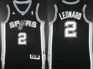 Kawhi Leonard Revolution San Antonio Spurs black jersey