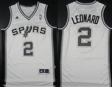 Kawhi Leonard Revolution San Antonio Spurs white jersey