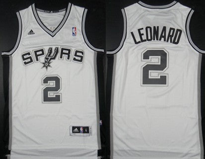 Kawhi Leonard Revolution San Antonio Spurs white jersey